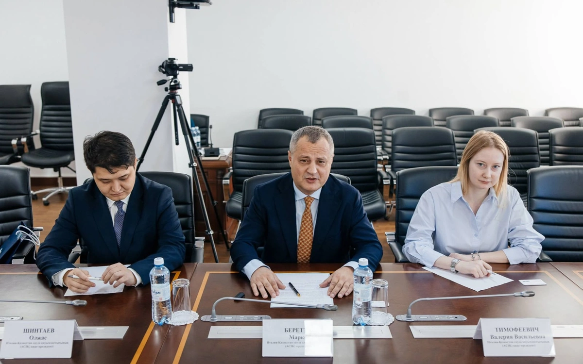 Болат Акчулаков обсудил с президентом Итало-Казахстанской торговой ассоциации перспективы сотрудничества