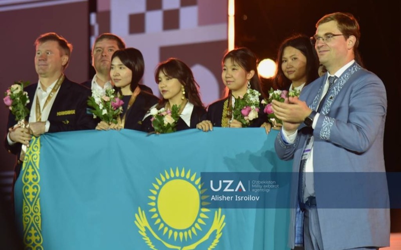 Kazakhstan, Chess Olympiad championship, silver medal Kazakhstan wins Chess Olympiad championship silver medal