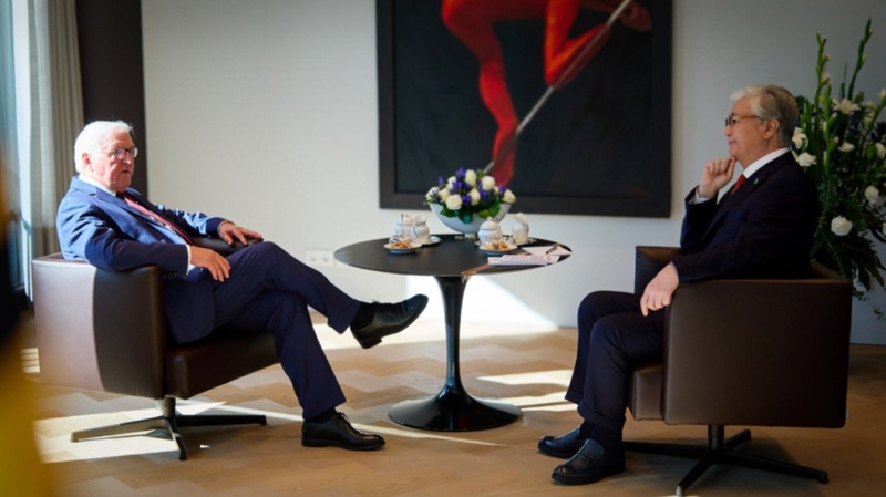 Tokayev and Steinmeier discuss Kazakhstan-Germany strategic partnership Tokayev and Steinmeier