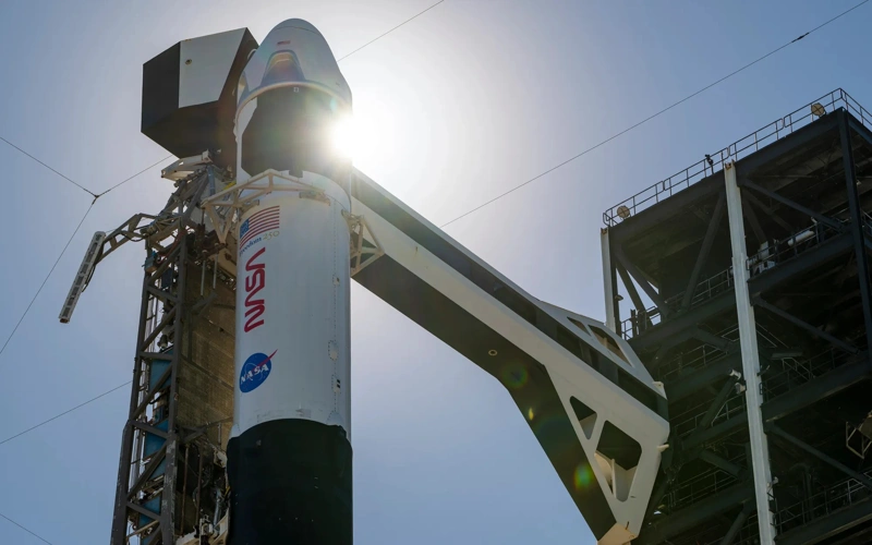 SpaceX Crew-13 rocket arrives at launch pad in Florida