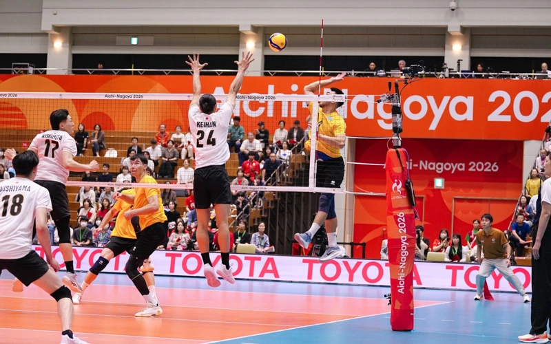 Kazakhstan defeats Uzbekistan in Asian Games volleyball