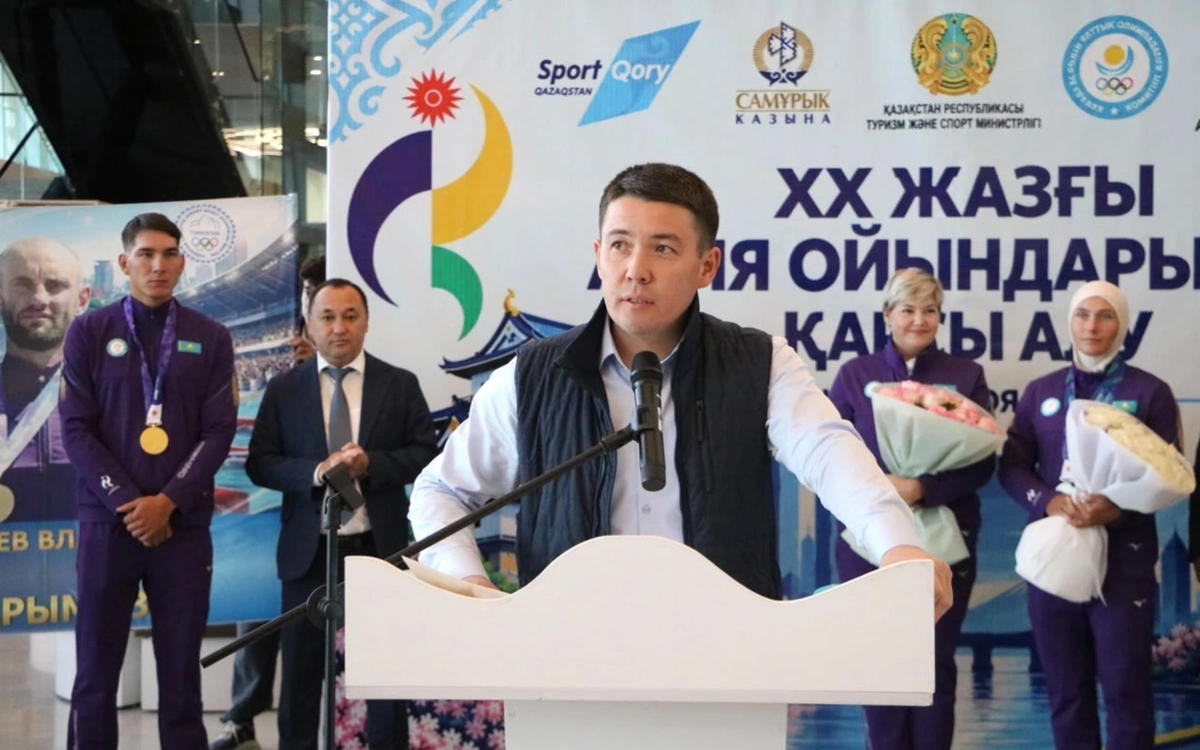 Чемпионов и призеров Азиады-2026 встретили в Туркестане