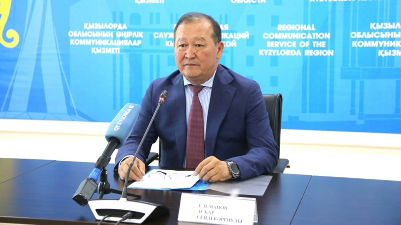 Қызылорда облыстық мемлекеттік кірістер департаментінің басшысы Асқар Елеманов