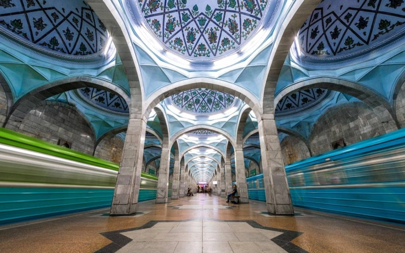 Uzbekistan, Tashkent, metro