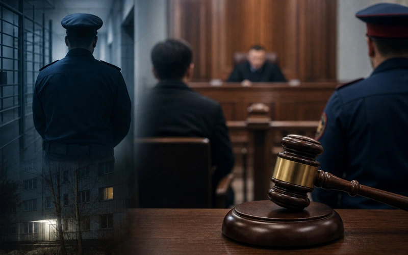 Суд по делу о гибели девушки в опорном пункте полиции начался в Караганде