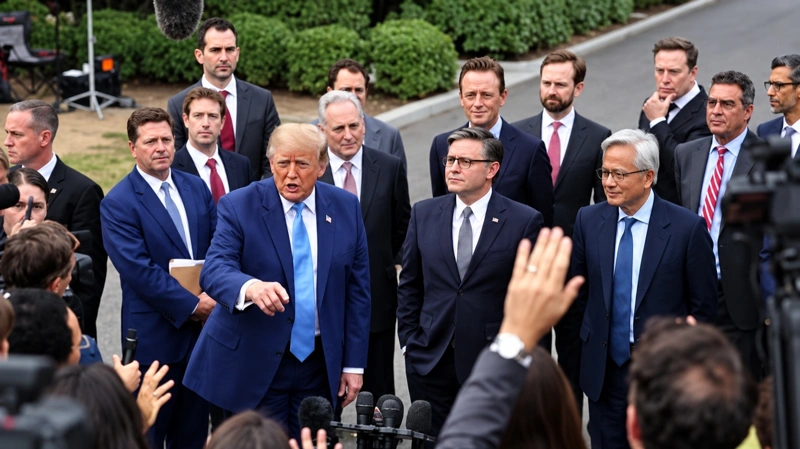 Дональд Трамп и техгиганты подписали соглашение о контроле над ИИ