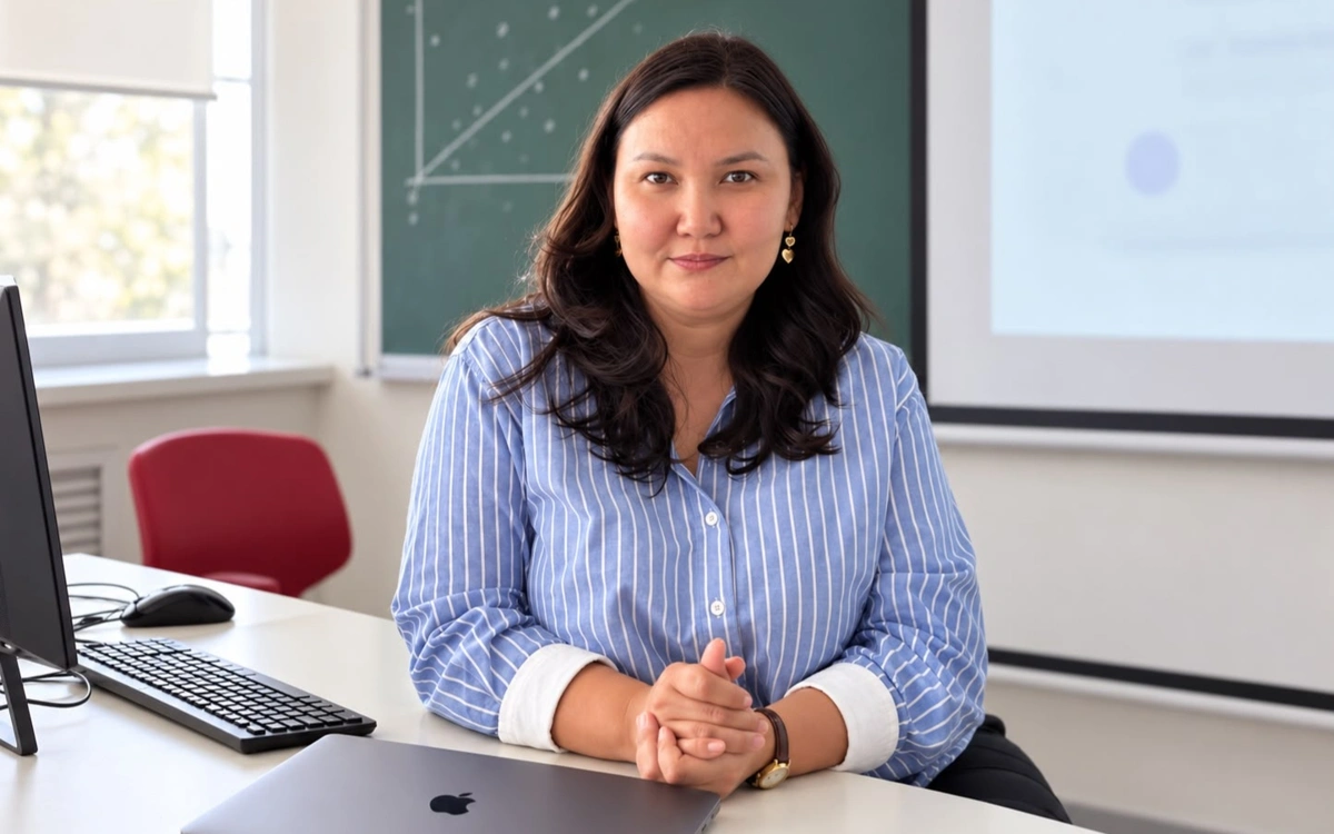 &laquo;Áleýmettik jumys&raquo; bilim berý baǵdarlamasynyń assıstent-professory Áıgerim Jaqypbek