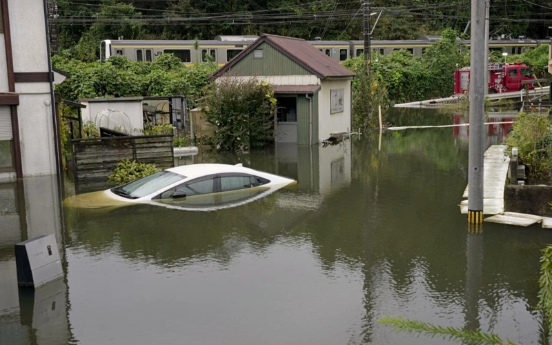 Eastern Japan sees record September rain and lowest sunshine levels