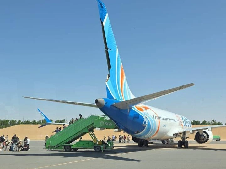 The flydubai flight
