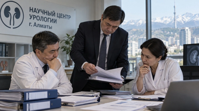 Научный центр урологии в Алматы могут лишить научного статуса