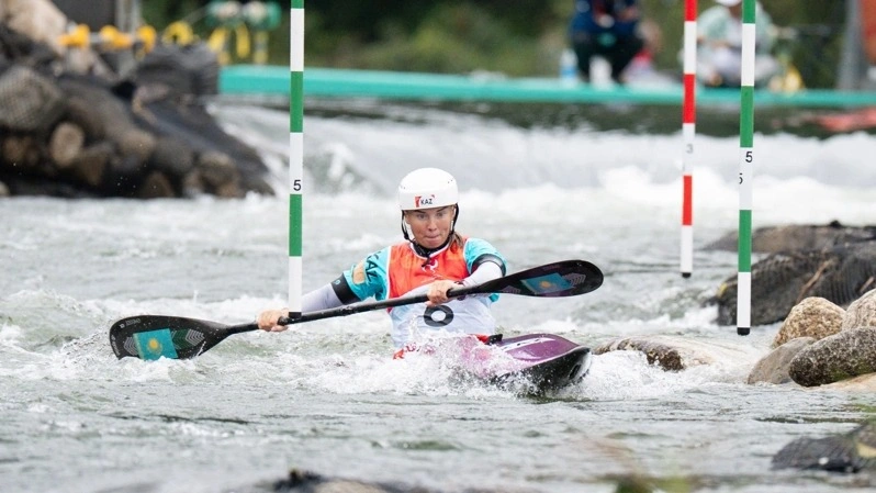 Kazakhstan’s Yekaterina Tarantseva claims Asian Games canoe slalom bronze