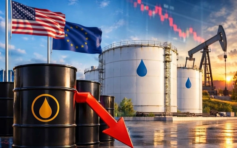 Oil prices drop as Europe decides to release diesel reserves 