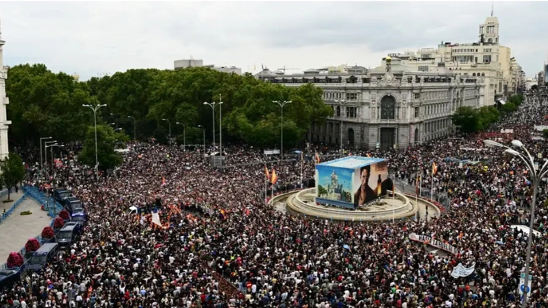 Испания протесты 