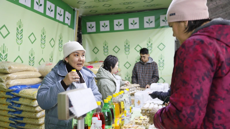 Более 200 тонн продукции привезла Актюбинская область на ярмарку в Астану
