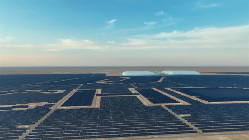 China connects first 100-MW compressed carbon dioxide energy storage project to grid