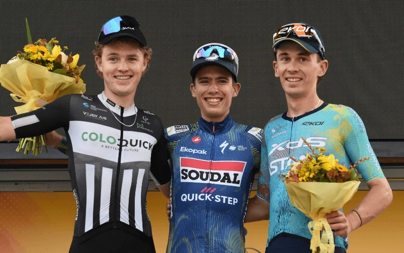 XDS Astana's Matteo Scalco takes third at Il Lombardia under 23
