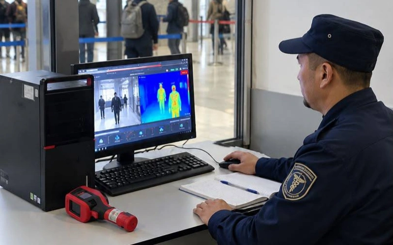 Кыргызстан усилил контроль на границе с Россией
