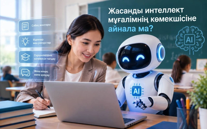 ЖИ мұғалімнің көмекшісіне айналды ма