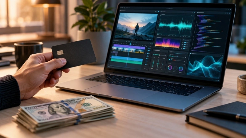How much do people spend on AI every month