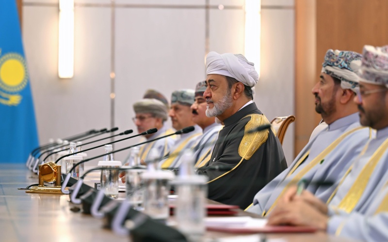 Sultan Haitham bin Tariq invites President Tokayev to visit Oman Sultan Haitham bin Tariq invites President Tokayev to visit Oman