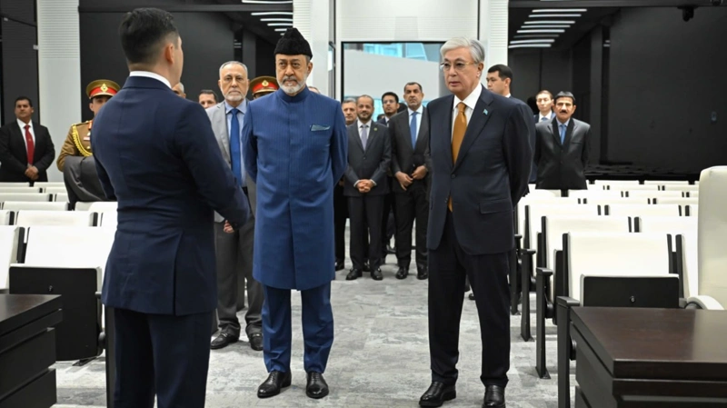 AIFC investment opportunities presented to Kazakh President and Sultan of Oman