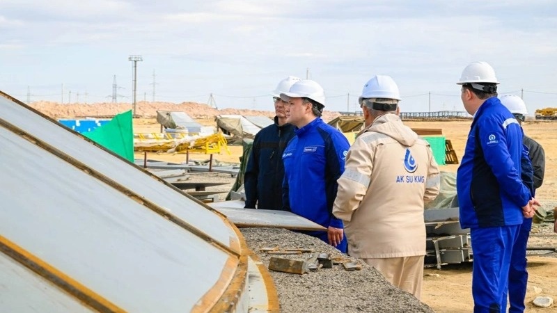 Zhanaozen gas plant project reaches new construction milestone Zhanaozen gas plant project reaches new construction milestone