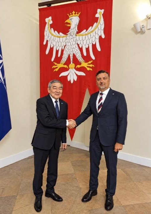 Kazakh Ambassador to Poland Nurlan Zhalgasbayev met with Radostaw Gruk, Adviser to the President of the Republic of Poland on International Affairs