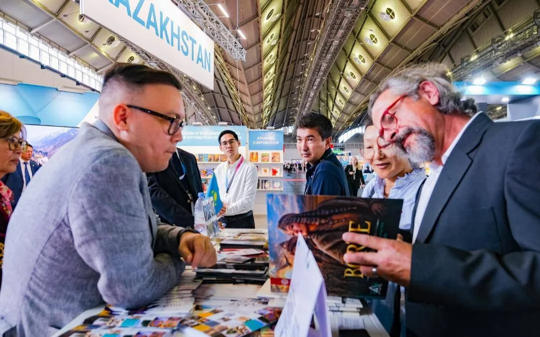 Казахстанские издательства представили свои новинки на книжной ярмарке в Германии