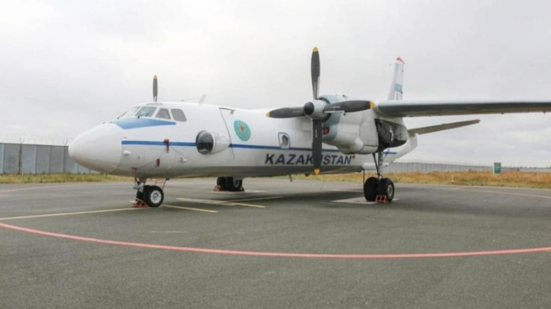 44 жыл қызмет еткен Ан-26 ұшағы соңғы рет көкке көтерілді