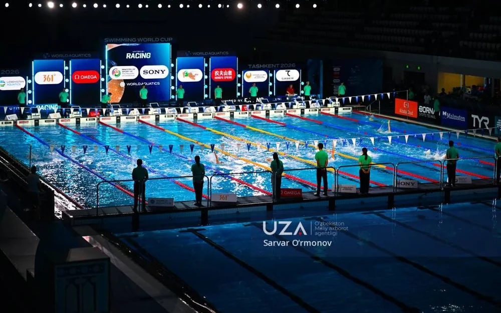 Uzbekistan’s Tashkent hosts Swimming World Cup