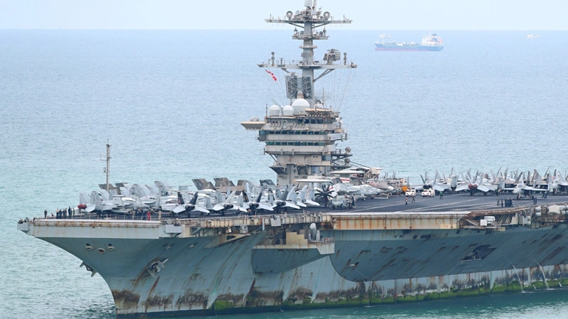 Авианосец «USS Abraham Lincoln» вернулся в США