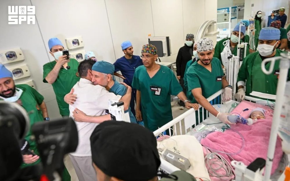 Six-hour surgery separates Moroccan conjoined twins