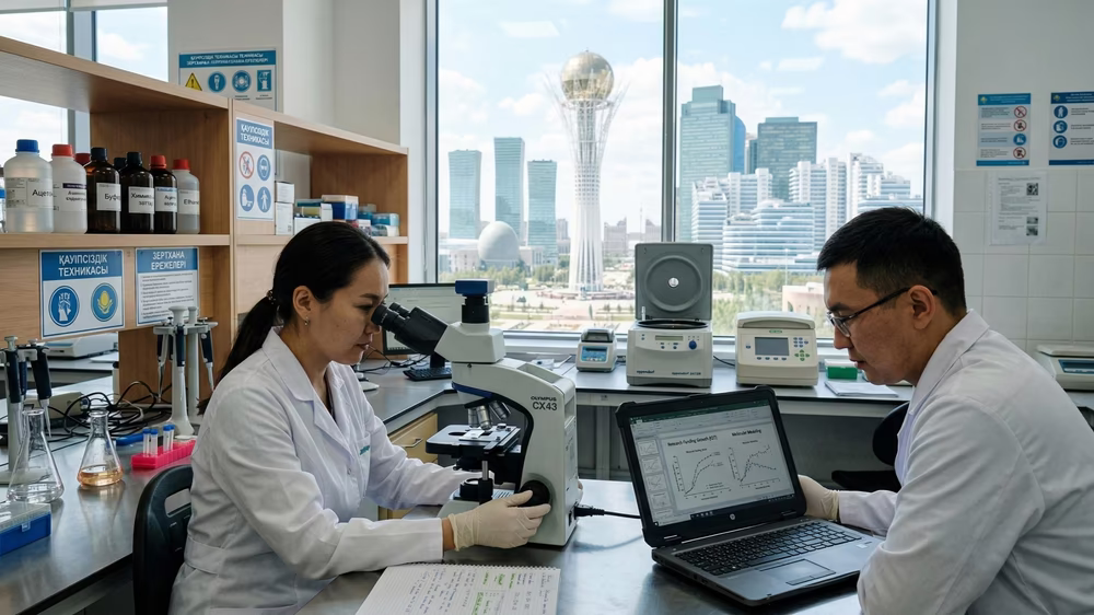 过去七年哈萨克斯坦科研经费投入增长3.6倍