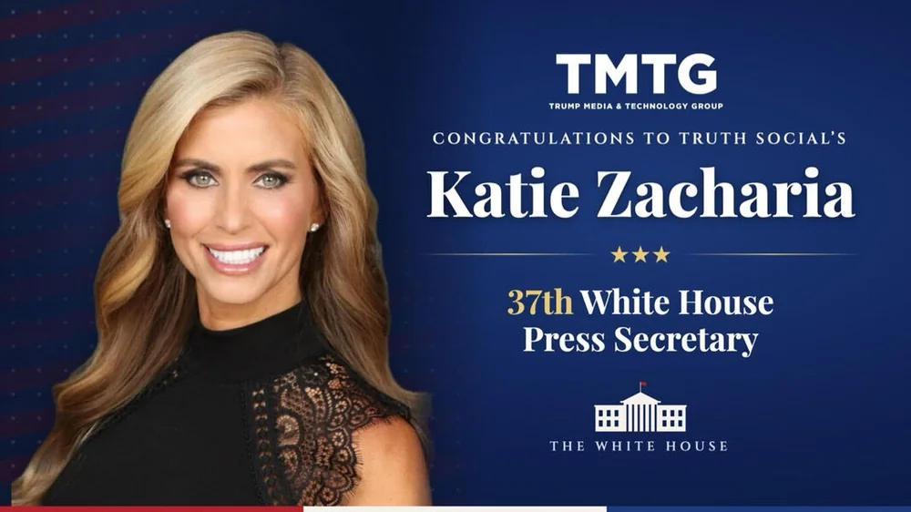 Donald Trump, Katie Zacharia, White House, press secretary