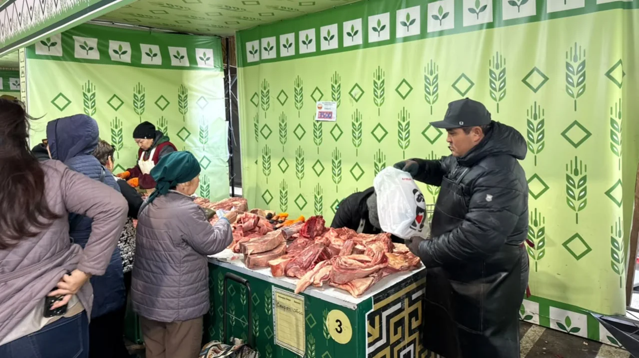 Говядина от 3500 теңге: что привезли фермеры ЗКО на ярмарку в Астану