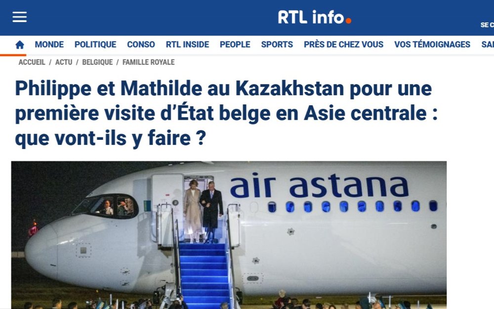 Belgian royal state visit, Kazakhstan, Belgium Belgian royal state visit, Kazakhstan, Belgium