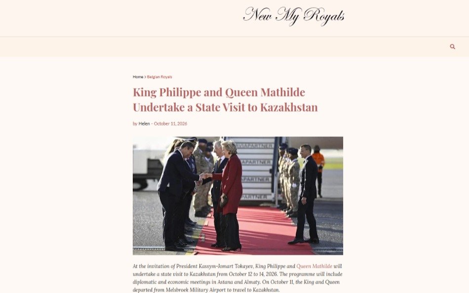 Belgian royal state visit, Kazakhstan, Belgium Belgian royal state visit, Kazakhstan, Belgium