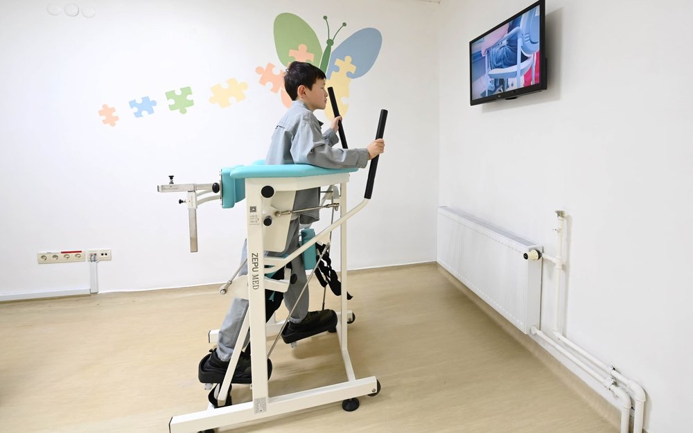 President of Kazakhstan, Belgian royals visit children's rehabilitation center in Astana