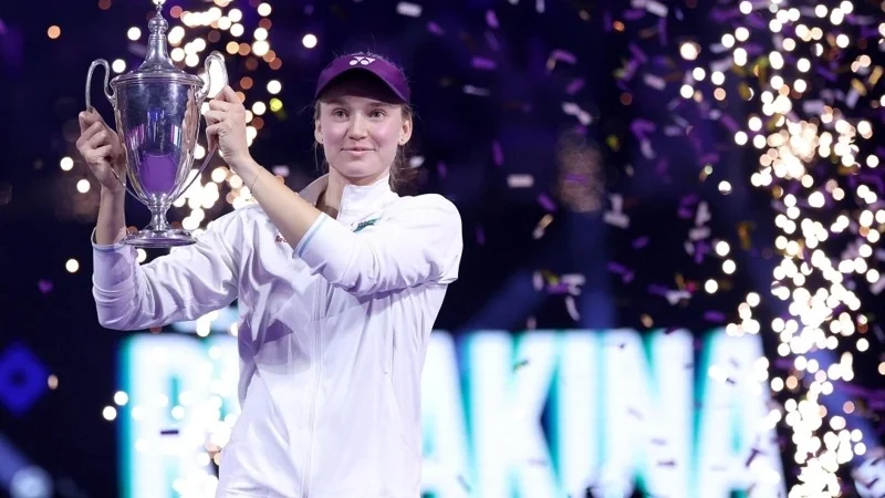 Kazakhstan's Rybakina remains world No. 1 despite Wuhan Open withdrawal