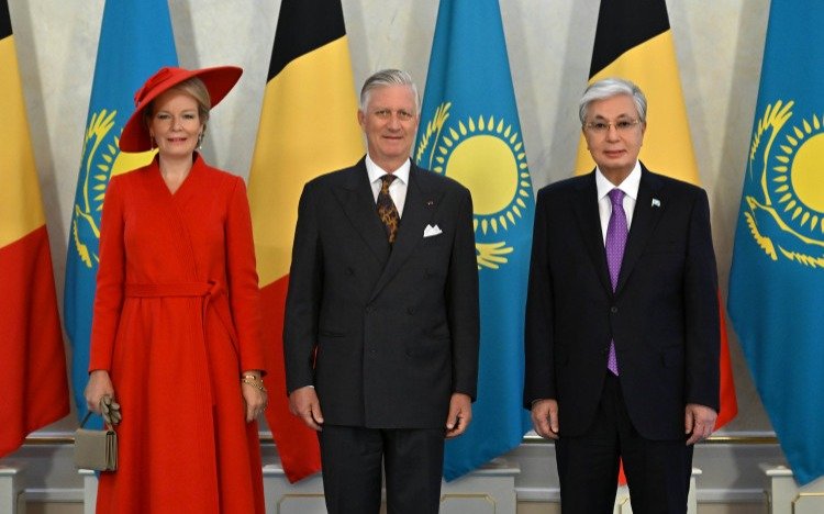 Kazakhstan and Belgium outline key areas of cooperation in AI, minerals, and transport, Belgium, Brussels, King Philippe, Tokayev