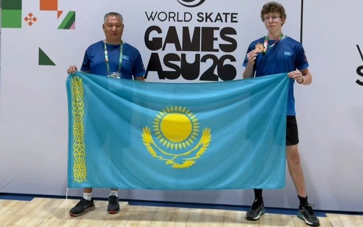 Kazakhstan’s Anvar Akylbekov wins historic bronze at World Skate Games 2026 Kazakhstan’s Anvar Akylbekov wins historic bronze at World Skate Games 2026