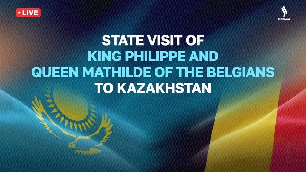 LIVE: State visit of Belgium’s King Philippe and Queen Mathilde to Kazakhstan  