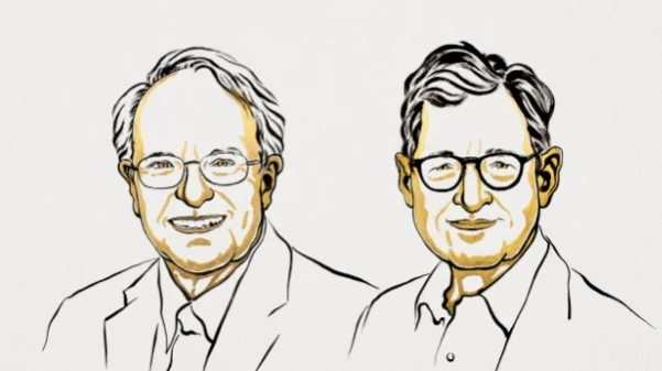 American economists Robert E. Hall and Michael Woodford 