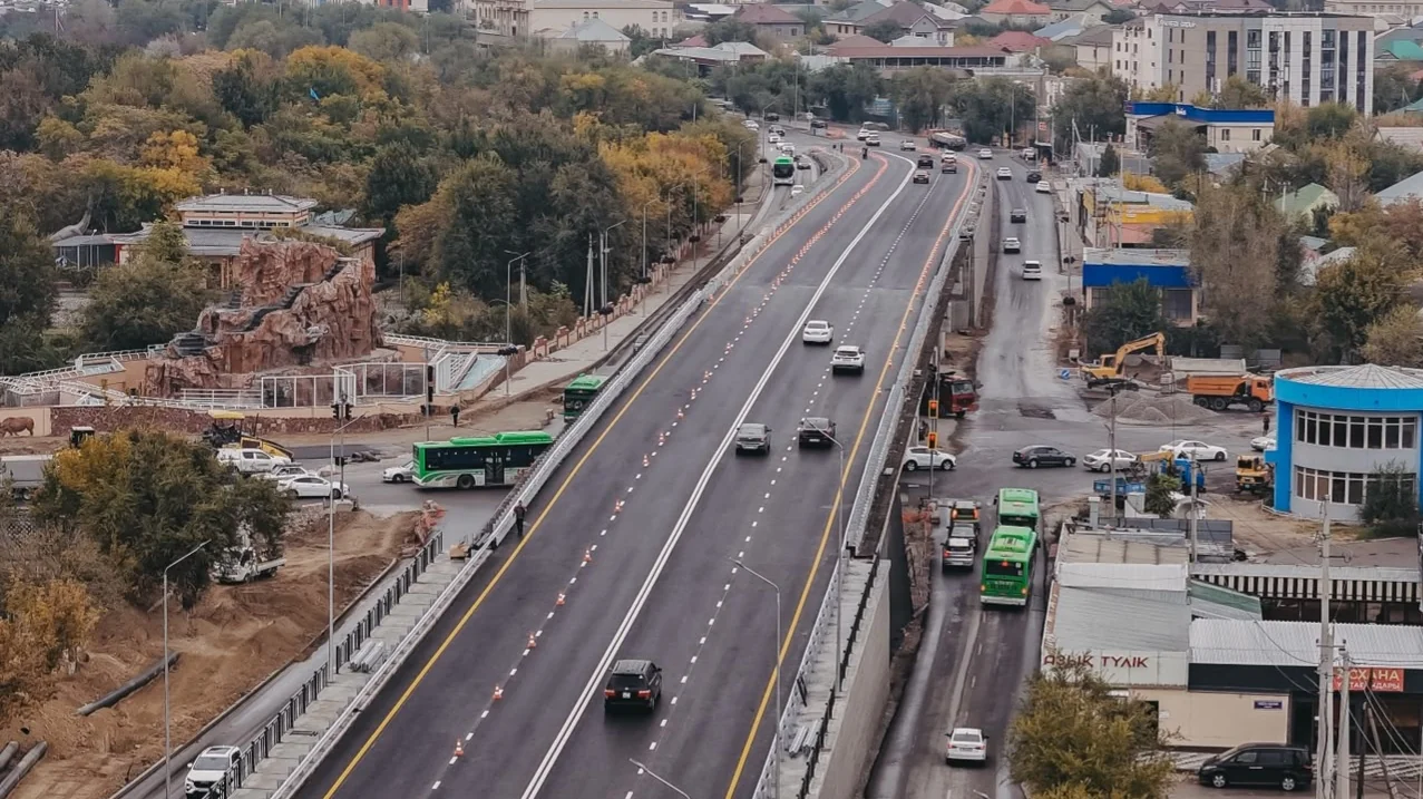 дорога Шымкент 