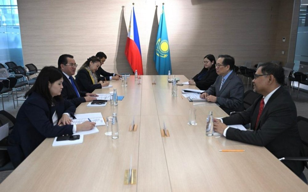 Kazakhstan and the Philippines reaffirm commitment to stronger partnership Kazakhstan and the Philippines reaffirm commitment to stronger partnership