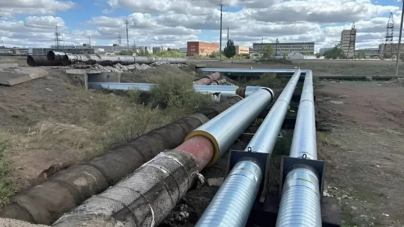 Тепломагистраль для 20,5 тысячи абонентов модернизировали в Степногорске