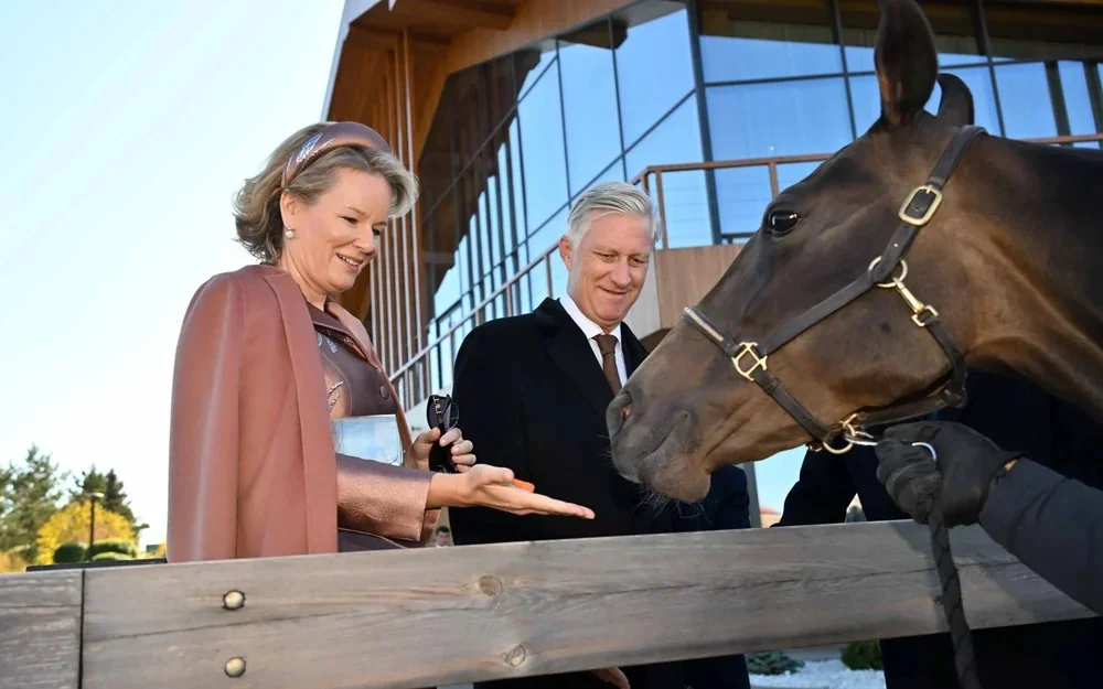 King Philippe and Queen Mathilde get acquainted with Kazakh cultural and equestrian heritage