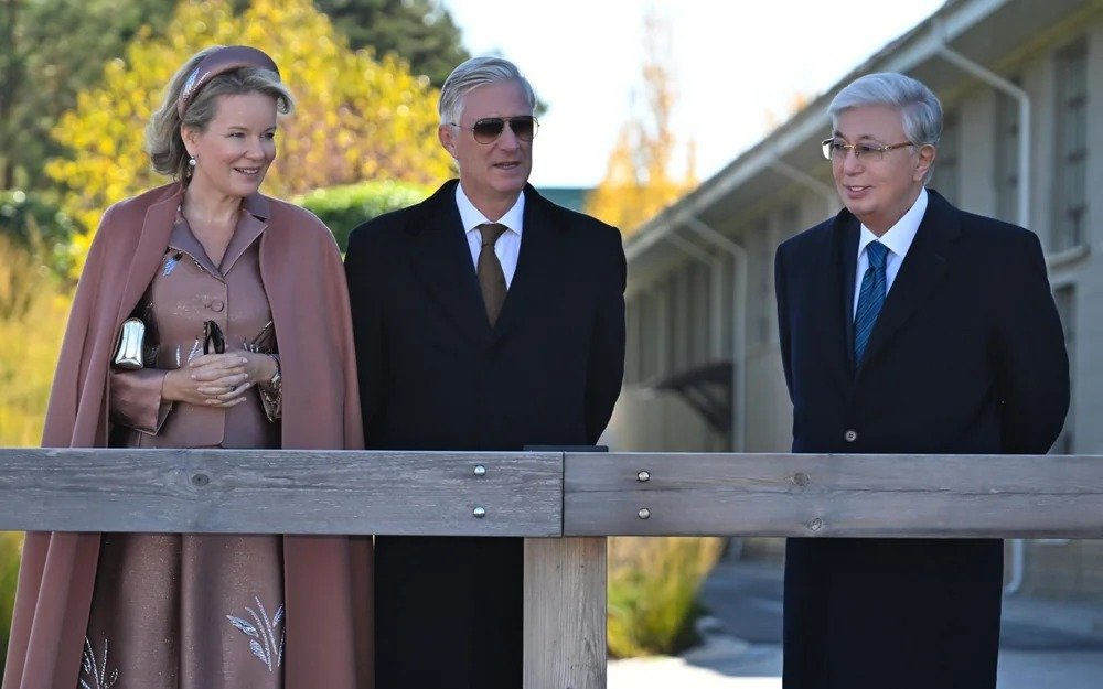 King Philippe and Queen Mathilde get acquainted with Kazakh cultural and equestrian heritage