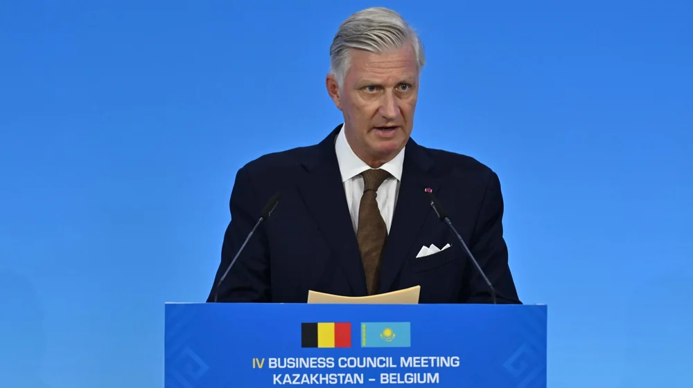 King of Belgium: Kazakhstan is a gateway across Eurasia