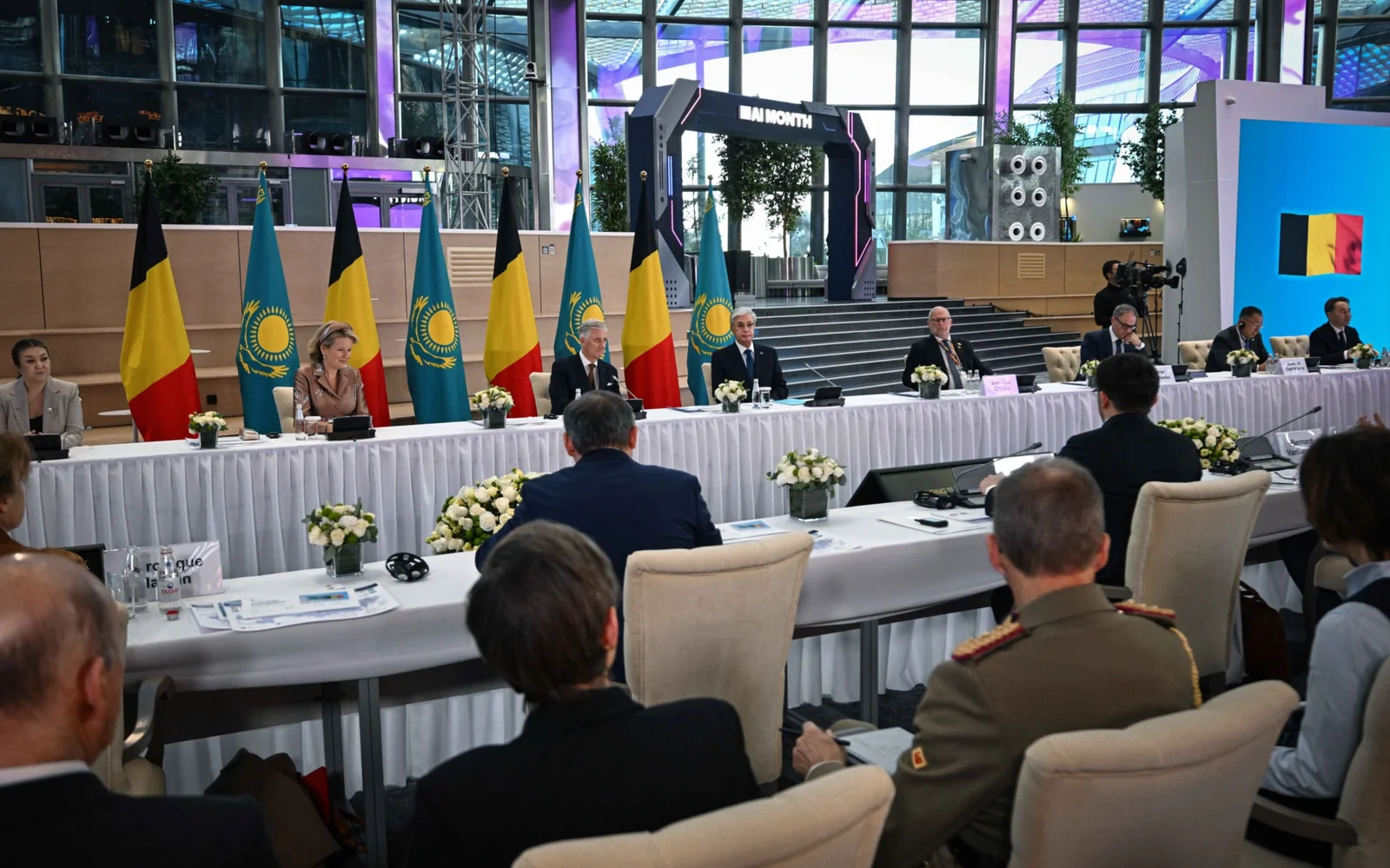Президент Казахстана и королевская чета Бельгии приняли участие в Форуме ректоров